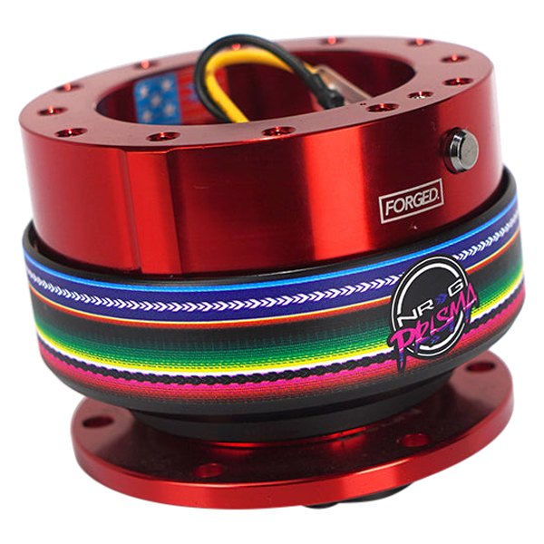 NRG Innovations® - 2.0 Gen Mexicali Ring Style Quick Release with Red Body and Prisma Collab
