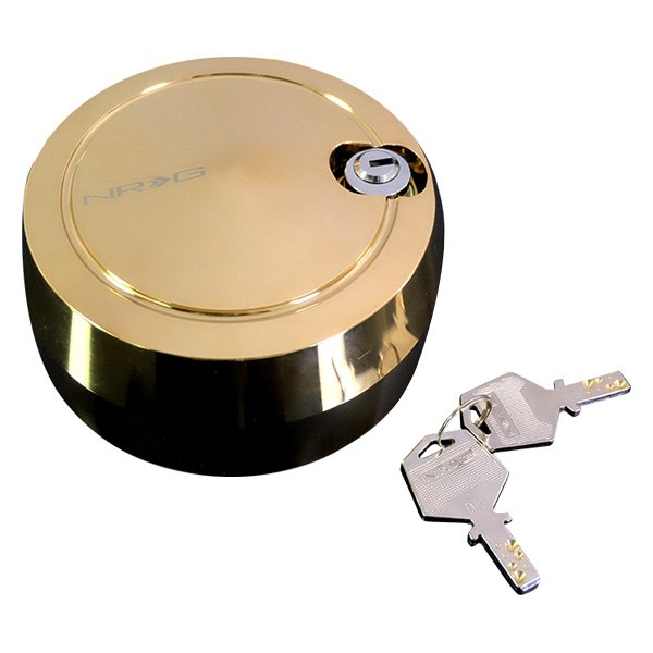 NRG Innovations® - Chrome Gold Quick Lock with Free Spin