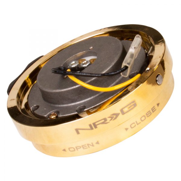 NRG Innovations® - Thin Chrome Gold Quick Release Hub
