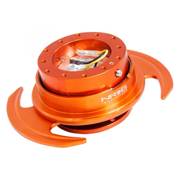 NRG Innovations® - 3.0 Gen Quick Release with Orange Body and Handles