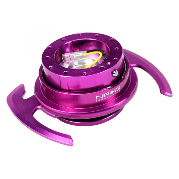 NRG Innovations® - 4.0 Gen Purple Quick Release with Purple Ring and Handles