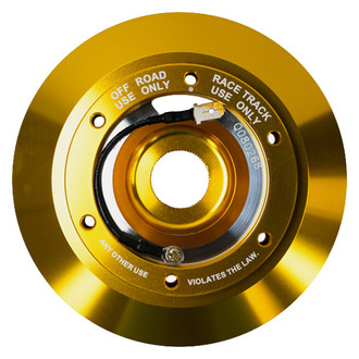 NRG Innovations® - Chrome Gold Short Hub Adapter