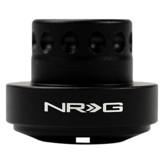 NRG Innovations® - V2 Style Black Race Short Hub Adapter