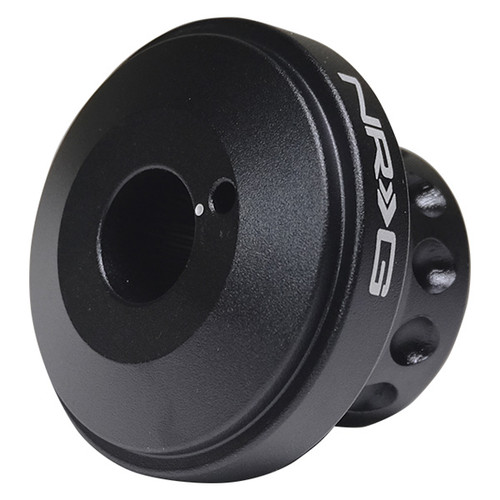 NRG Innovations® SRK-RL140H - V2 Style Black Race Short Hub Adapter