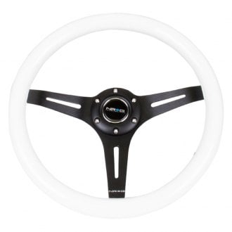 NRG Innovations® - 3-Spoke Classic Wood Grain Steering Wheel