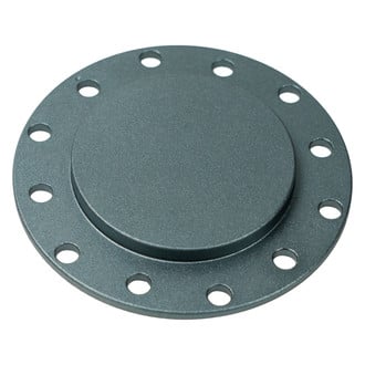 NRG Innovations® - Gun Metal Flush Horn Delete Plate