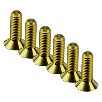 NRG Innovations® - Titanium Conical Steering Wheel Screw Kit