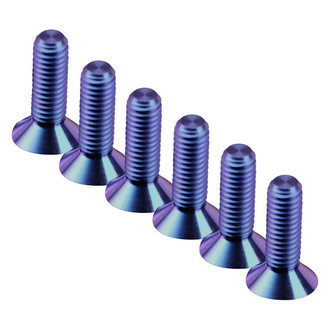 NRG Innovations® - Titanium Conical Steering Wheel Screw Kit