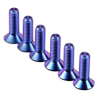 NRG Innovations® - Titanium Conical Steering Wheel Screw Kit