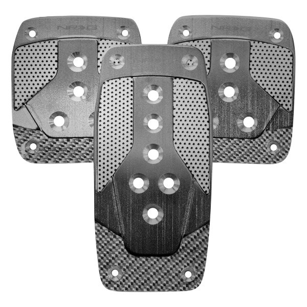 NRG Innovations® - Aluminum Manual Pedal Pad Set