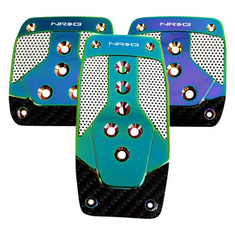 NRG Innovations® - Aluminum Manual Pedal Pad Set