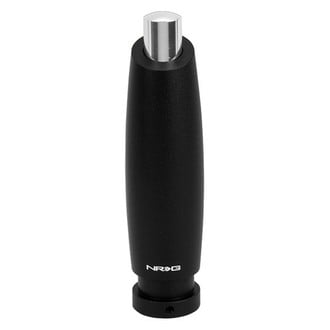NRG Innovations® - AC Style Matte Black Hand Brake Handle Cover
