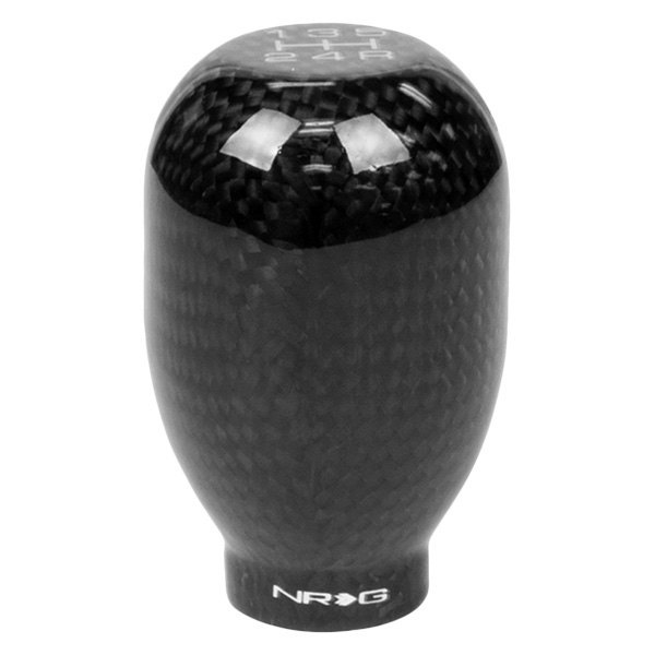 NRG Innovations® - Manual Type-R 5-Speed Pattern Carbon Fiber Shift Knob