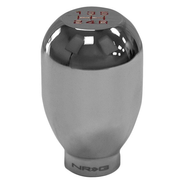 NRG Innovations® - Manual Type-R Weighted 5-Speed Pattern Chrome Shift Knob