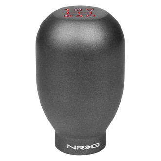 NRG Innovations® - Manual Type-R 5-Speed Pattern Gun Metal Shift Knob