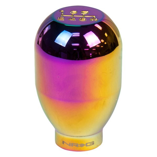 NRG Innovations® - Manual 6-Speed Pattern Type-R Weighted Neo Chrome Shift Knob