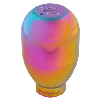 NRG Innovations® - Manual Type-R 5-Speed Pattern Neo Chrome Shift Knob