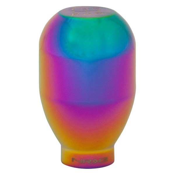 NRG Innovations® - Manual Type-R Weighted 5-Speed Pattern Neo Chrome Shift Knob