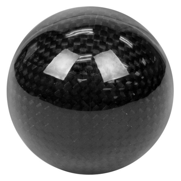 NRG Innovations® - Ball Style Weighted Carbon Fiber Shift Knob without Pattern