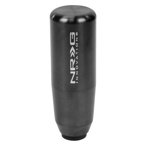 NRG Innovations® - Short Shifter Style Weighted Black/Chrome Shift Knob