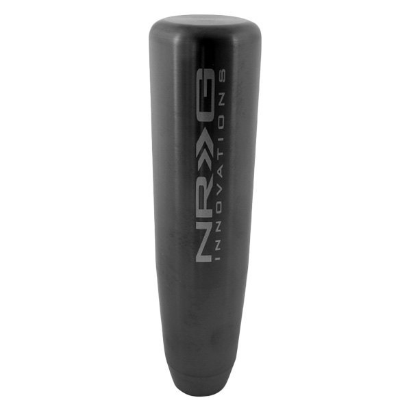 NRG Innovations® - Short Shifter Style Weighted Black Chrome Shift Knob
