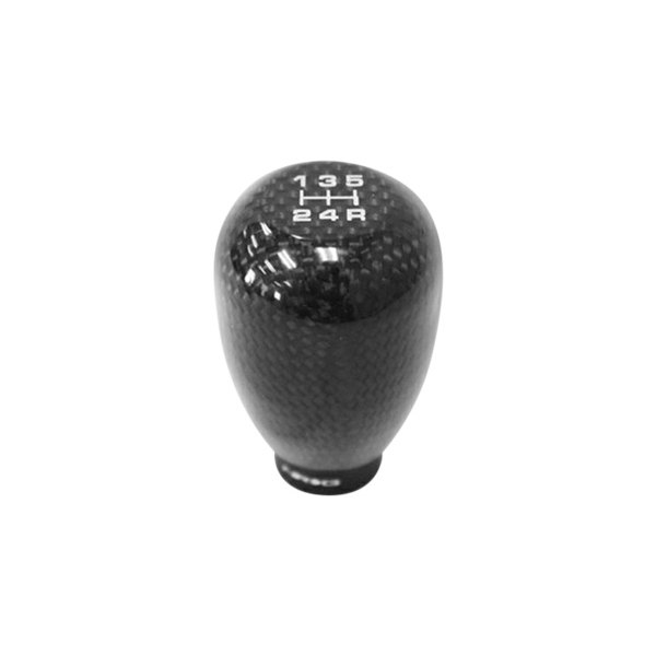 NRG Innovations® - Manual Type-R Weighted 5-Speed Pattern Carbon Fiber Shift Knob