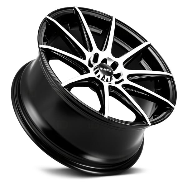 NS SERIES® NS1501 Wheels - Black with Machined Face Rims