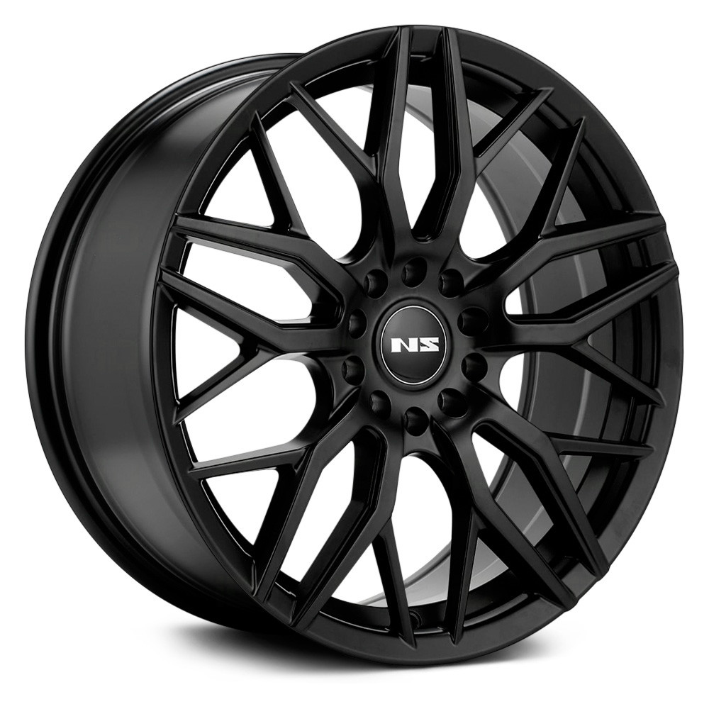 NS SERIES® NS1803 Wheels - Matte Black Rims - NS1803188026+40MB-114.3