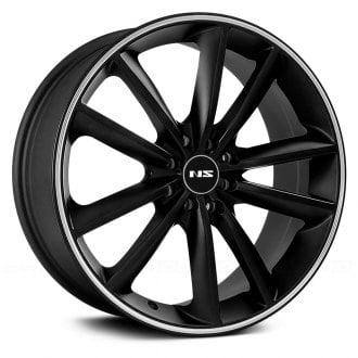 NS SERIES® - NS9012 Matte Black with Machined Stripe