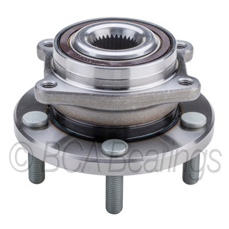 NTN® - Front Driver or Passenger Side Wheel Bearing and Hub Assembly