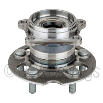 NTN® - Rear Driver or Passenger Side Wheel Bearing and Hub Assembly