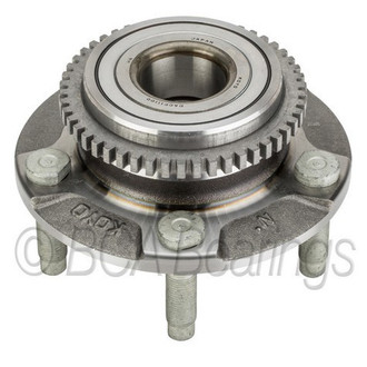 NTN® - Front Driver or Passenger Side Wheel Bearing and Hub Assembly