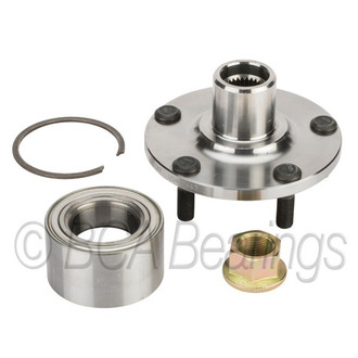 NTN® - Front Driver or Passenger Side Wheel Bearing and Hub Assembly Repair Kit