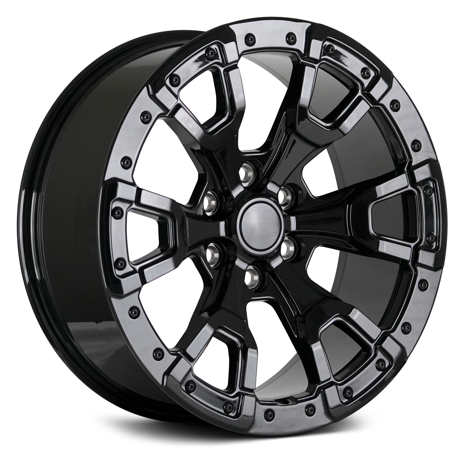 OE CONCEPTS® FD07 BRONCO RAPTOR Wheels - Gloss Black Rims - FD07