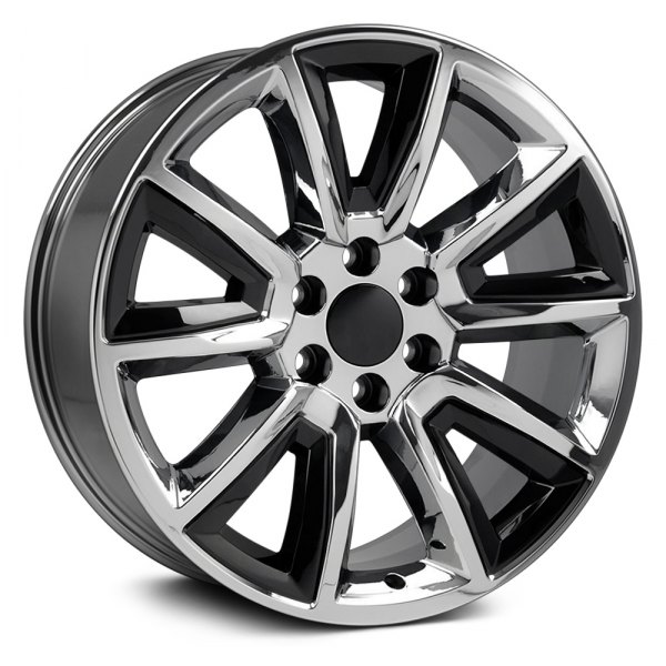 OE REVOLUTION® C-08 Wheels - Chrome with Black Inserts Rims