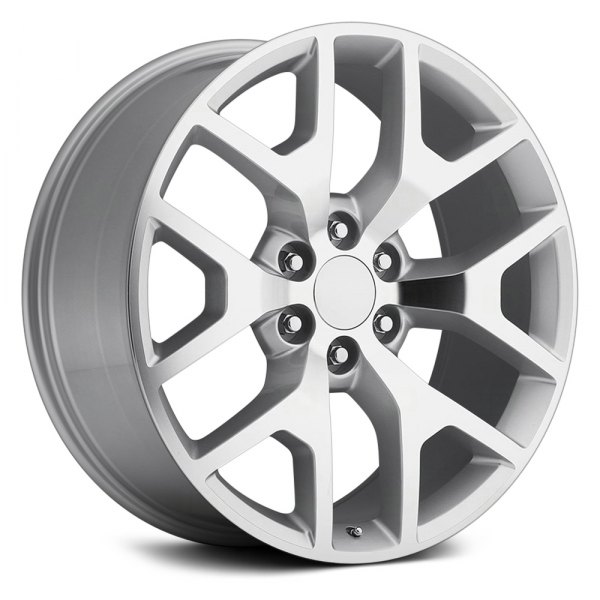 OE REVOLUTION® G-04 Wheels - Silver with Machined Face Rims