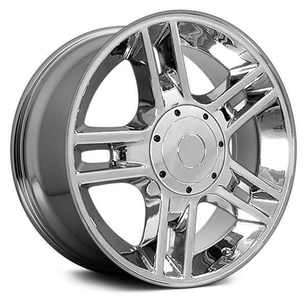 OE Wheels® - 20 x 9 Double 5-Spoke Chrome Alloy Factory Wheel (Replica)