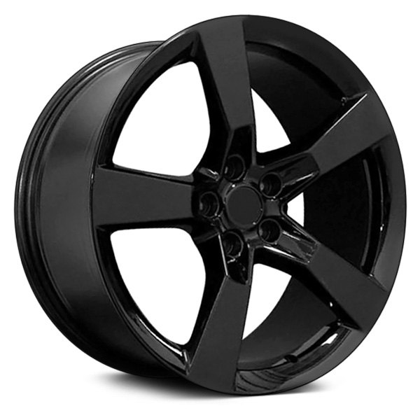 OE Wheels® - 20 x 9 5-Spoke Black Alloy Factory Wheel (Replica)