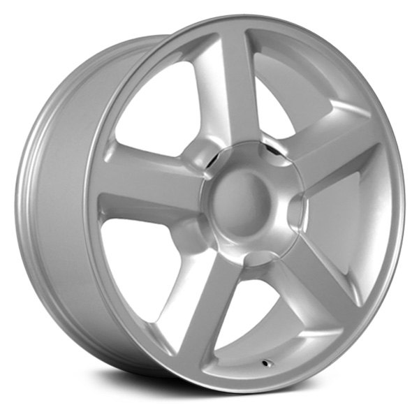 OE Wheels® - 20 x 8.5 5-Spoke Silver Alloy Factory Wheel (Replica)
