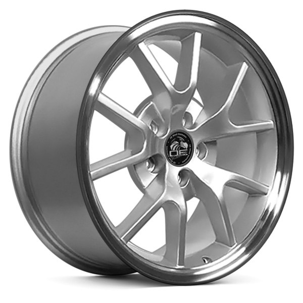 OE Wheels® - 18 x 9 5 Y-Spoke Silver with Machined Lip Alloy Factory Wheel (Replica)