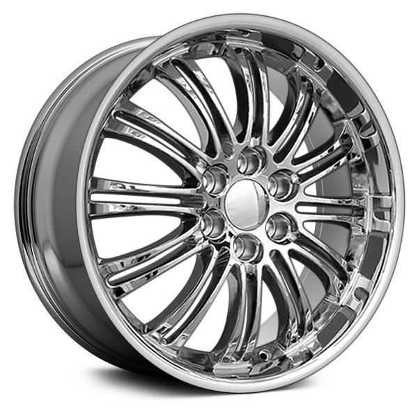 OE Wheels® 8579271 - 12 Double I-Spoke Chrome 22x9 Alloy Factory