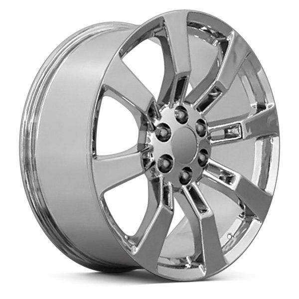 OE Wheels® - 22 x 9 8 I-Spoke Chrome Alloy Factory Wheel (Replica)