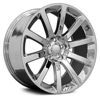 OE Wheels® - 10 I-Spoke Chrome 20x9 Alloy Factory Wheel - Replica
