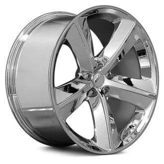 OE Wheels® - 5-Spoke Chrome 20x9 Alloy Factory Wheel - Replica