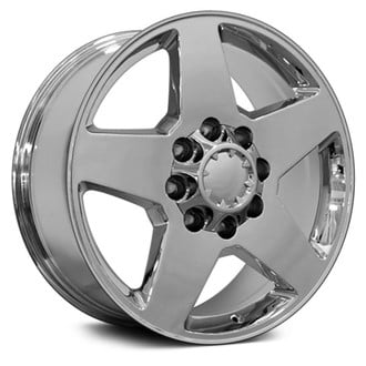OE Wheels® - 5-Spoke Chrome 20x8.5 Alloy Factory Wheel - Replica