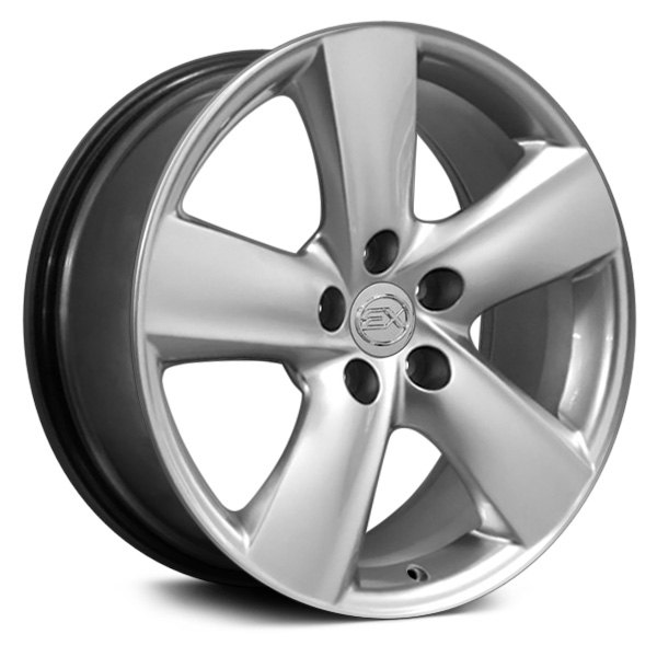 OE Wheels® - 18 x 8 5-Spoke Hyper Silver Alloy Factory Wheel (Replica)