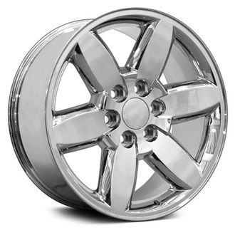 OE Wheels® - 6 I-Spoke Chrome 20x8.5 Alloy Factory Wheel - Replica