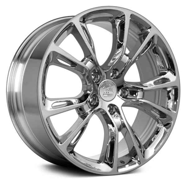 OE Wheels® - 20 x 8.5 5 Double Y-Spoke Chrome Alloy Factory Wheel (Replica)