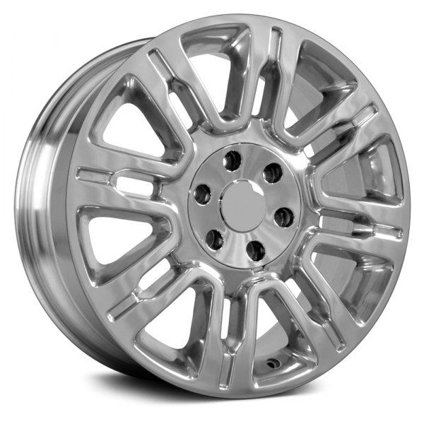 OE Wheels® - 20 x 8.5 8 V-Spoke Polished Alloy Factory Wheel (Replica)