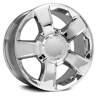 OE Wheels® - 5-Spoke Chrome 20x8.5 Alloy Factory Wheel - Replica